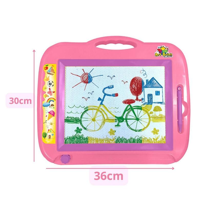 Lousa Quadro Magico Tela Colorida p/ desenhar escrever infantil